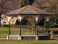 Myrtle Park band stand, Bingley